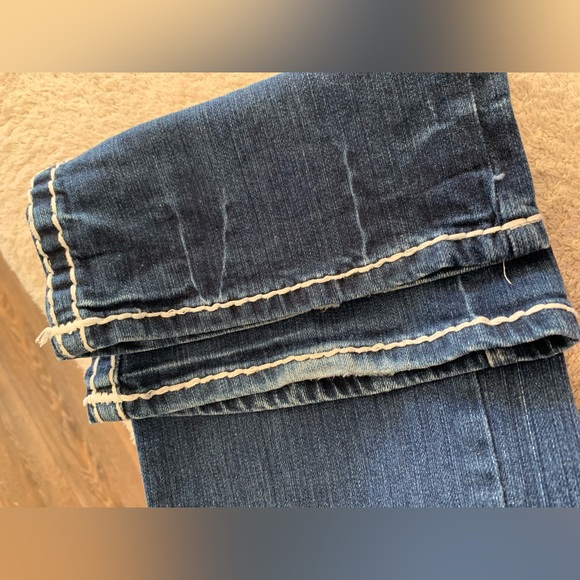 Women’s LA Idol dark boot cut jeans Size 33 x 34 $55 - Picture 5 of 6